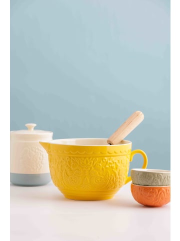 Mason Cash Rührschüssel mit Griff Home to Roost 24 cm gelb