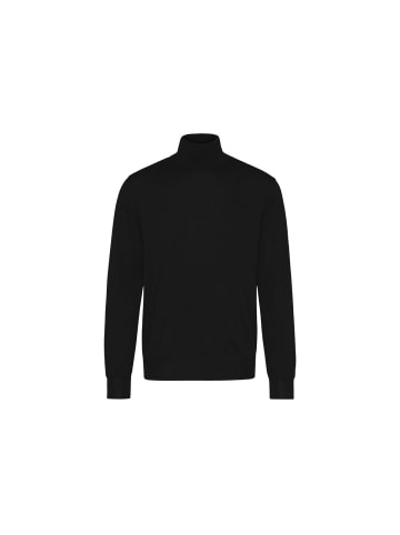 DIGEL Rollkragenpullover in schwarz