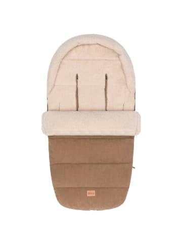 fillikid Winterfußsack Atlas Cord Exklusiv in Taupe