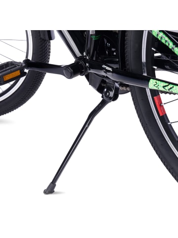 S'COOL Kinderfahrrad - troX 24 Zoll 3-Gang | ab 8 Jahre - Black/Green
