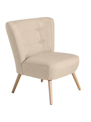 58 aufm Kessel SESSEL Kassi Bezug Flachgewebe Buche natur / beige