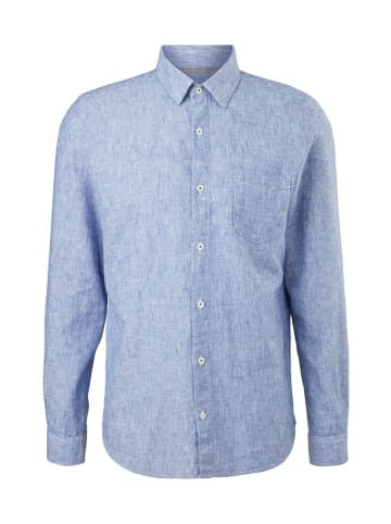 S.OLIVER RED LABEL Langarmhemd in Blau