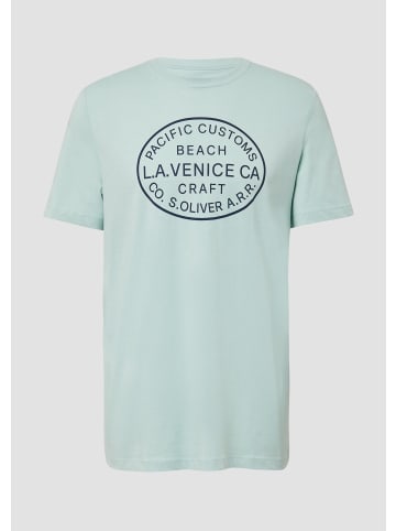 s.Oliver T-Shirt in 60D1_helles türkis