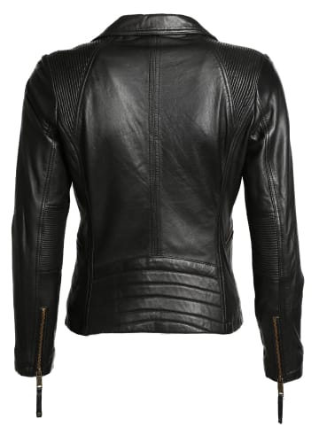 JCC Lederjacke 7080 in schwarz