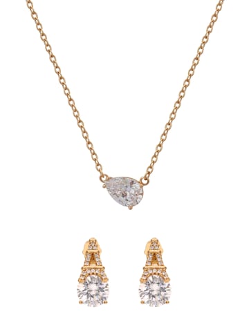 faina Women Jewelry Set in rose gold white