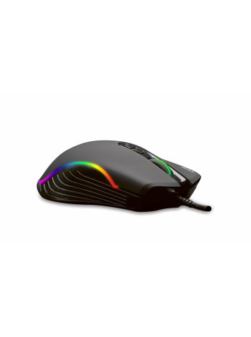 Inca Inca RGB Makro Tasten Professional Gaming Maus 4800 DPI schwarz in schwarz