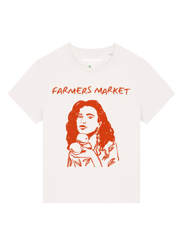 wat? Apparel T-Shirt Farmers market in Off White