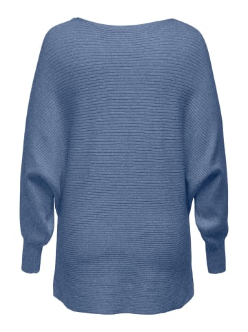 ONLY Carmakoma Strickpullover in Coronet Blue