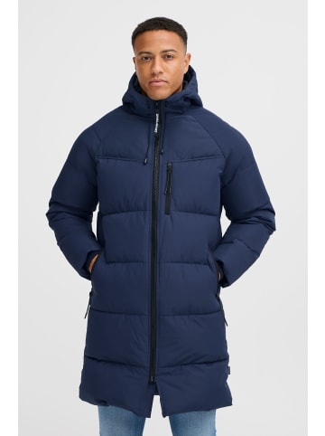 BLEND Langmantel BHMKARSIN 21301225ME gesteppter Parka mit Kapuze in Blau