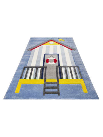 Teppich "Sea Castle" in Blau