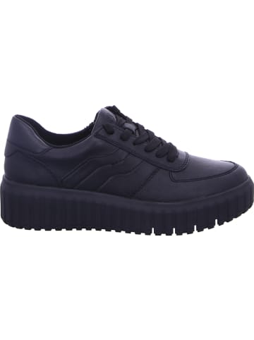Soft Line Schnürhalbschuh in schwarz