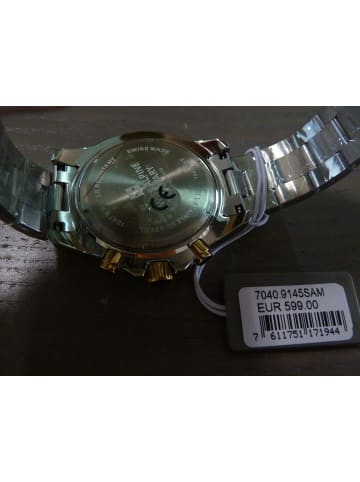 Swiss Alpine Military by Grovana Analoguhr für Herren in blau