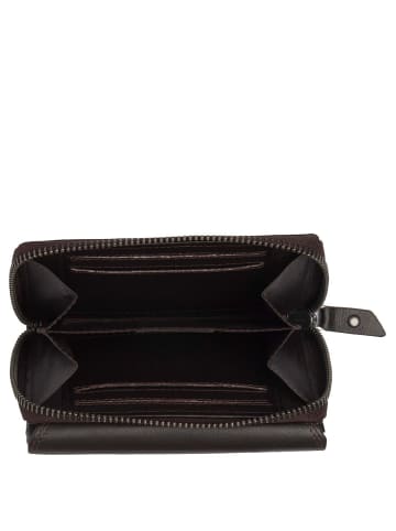 The Chesterfield Brand Doniva - Geldbörse 16cc 13 cm (red) in braun