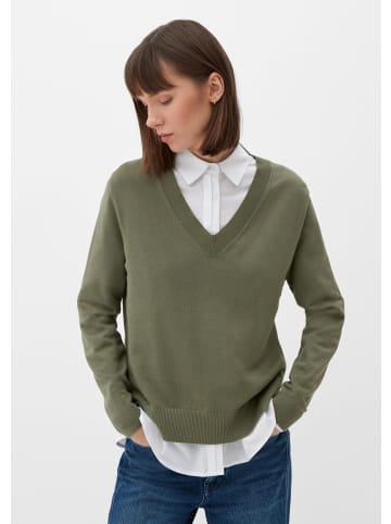 s.Oliver Strickpullover in 7928_olivgrün