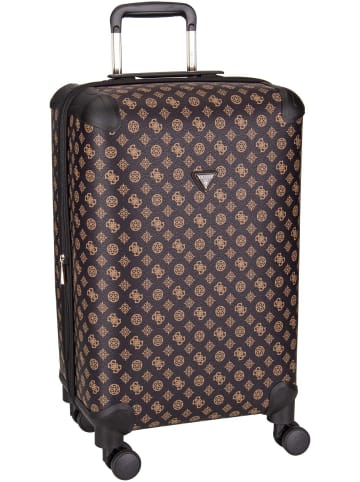Guess Trolley Wilder 22 in 8-Wheeler Logo in Brown