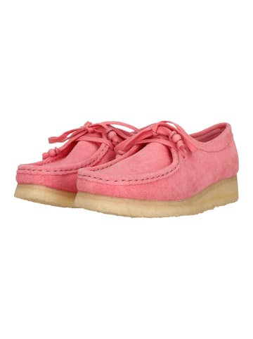 Clarks Mokassins Wallabee in 4046 Candy Pink