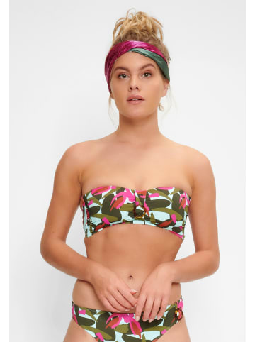 Linga Dore Bikini Bandeau in Jungle Druck