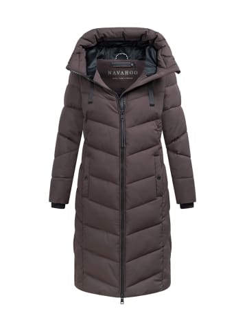 Navahoo Winterjacke Navahoo Schmatzibaer XIV Damen Winterjacke N009 in Choco