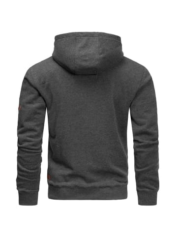 Alessandro Salvarini Hoodie AS-194 in Dunkelgrau