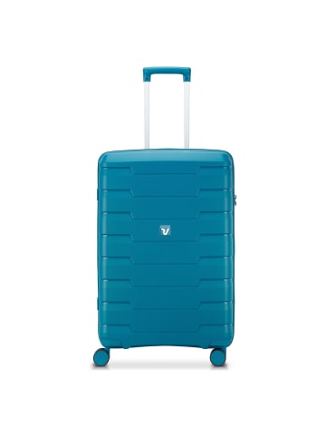 Roncato Skyline 2.0 Neon 4 Rollen Trolley 70 cm blu laguna