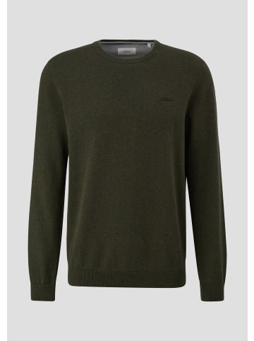 s.Oliver Strickpullover in 79W0_olivgrün