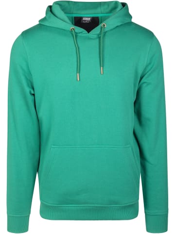 Urban Classics Kapuzenpullover in green/black/firered