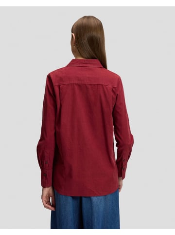 Lee Langarmhemd Classic in Tibetan Red