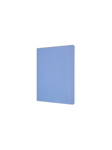 Moleskine Notizbuch mit weichem Einband, Blanko "Classic" in Hortensienblau
