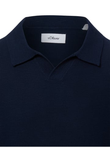 s.Oliver Shirt in marine - 0002