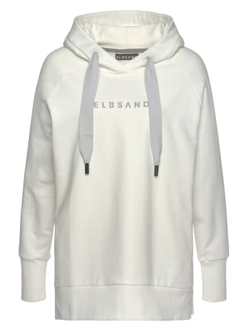 ELBSAND Kapuzensweatshirt in weiß