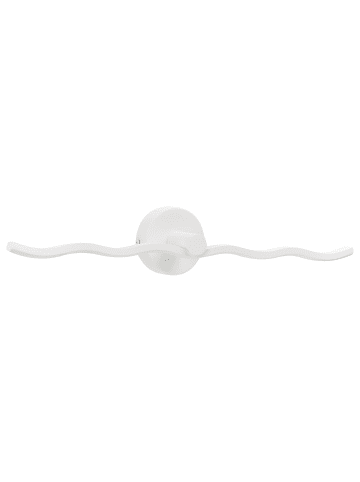 Beliani Spiegel- und Bilderleuchte AILETTE in Weiß - (W) 55 x (H) 10 x (L) 9 cm