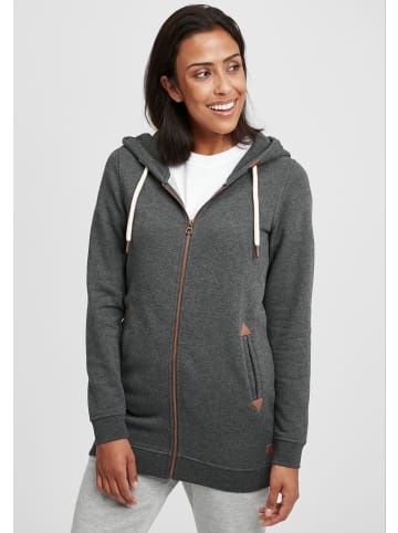 Oxmo Kapuzensweatjacke OXVicky in Grau