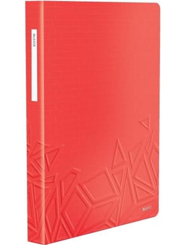 Leitz Sichtbuch Urban Chic A4 PP Packung mit  80 Hülllen rot