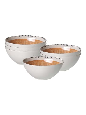 Ritzenhoff & Breker 6er Set Müslischalen Natura ø 16,5 cm in Braun