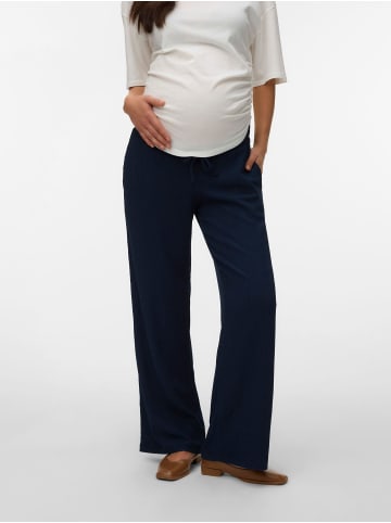 mama licious Hose mit weitem Beinschnitt in Navy Blazer 1