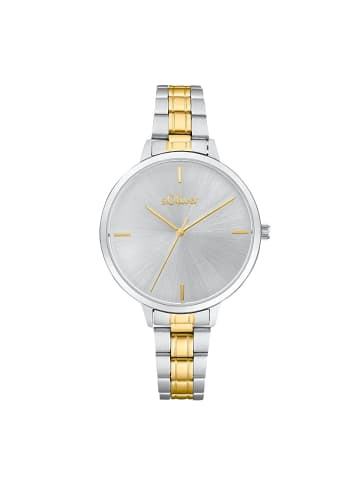 s.Oliver Quarzuhr 2033513 in Bicolor