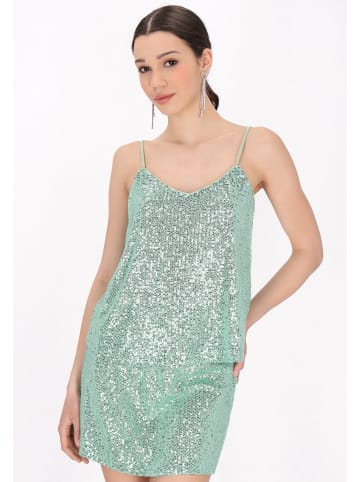 myMo at night Women Top in turquoise