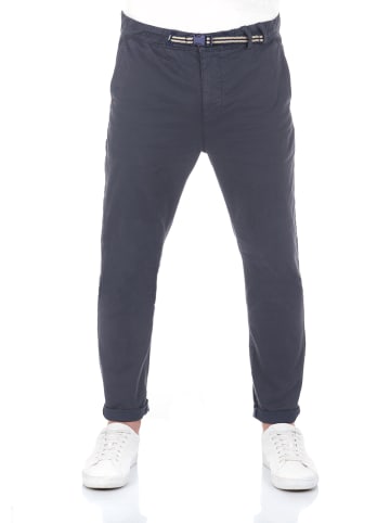 riverso  Stoffhose / Chino RIVMalte regular/straight in Blau