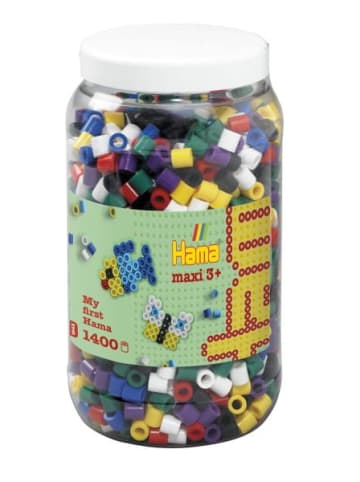 Hama Beutel Mini-Bügelperlen in grau