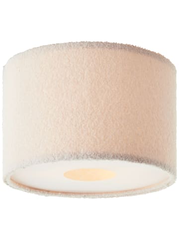 Brilliant BRILLIANT flauschiger Teddystoff, 24 x 35 cm, 2 x E27, Textil, beige f