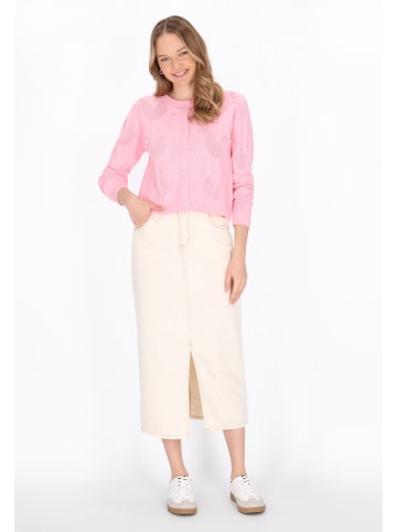 myMo Women Cardigan in rose
