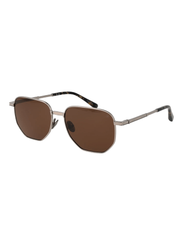 Scotch & Soda Männer Sonnenbrille Geometrisch Silber