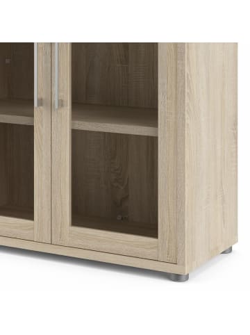 ebuy24 Büroregal Prisme Eiche Dekor 89 x 40 cm