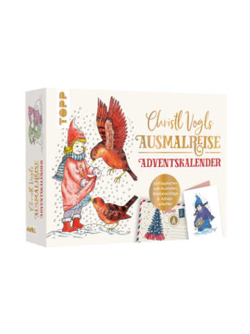 Frech Kalender - Christl Vogls Ausmalreise - der Adventskalender