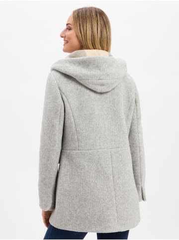 AMBER & JUNE Jacke in hellgrau