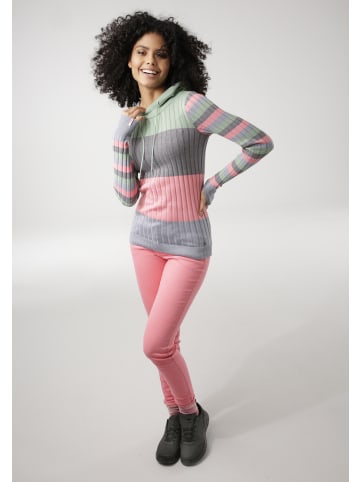 Kangaroos Kapuzenpullover in mint-grau-rosa-hellblau