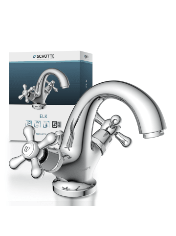 Franz Joseph Schütte ELK Waschtischarmatur, Chrom
