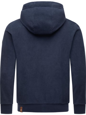 ragwear Kapuzensweatjacke Natte Zip Fleece in Navy