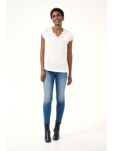 CULTURE T-shirt CUbiana Regular fit in Spring Gardenia