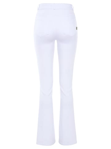 ARIZONA Bootcut-Jeans in weiß